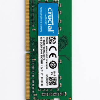 Titre : RAM Crucial 4Go DDR4 2400MHz SODIMM (CT4G4SFS824A) - Occasion